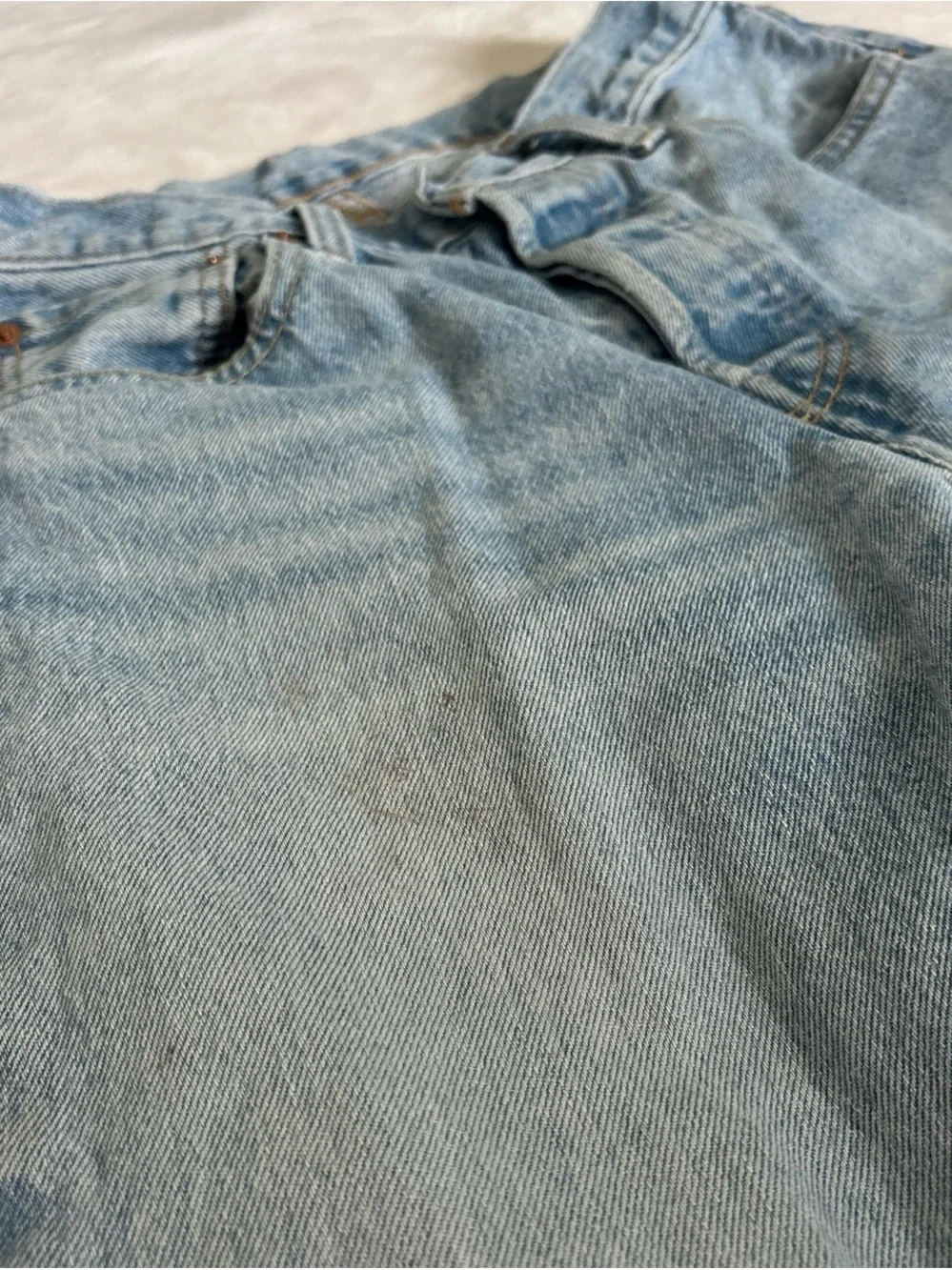 Levi's Light Blue Straight Leg Men's Jeans